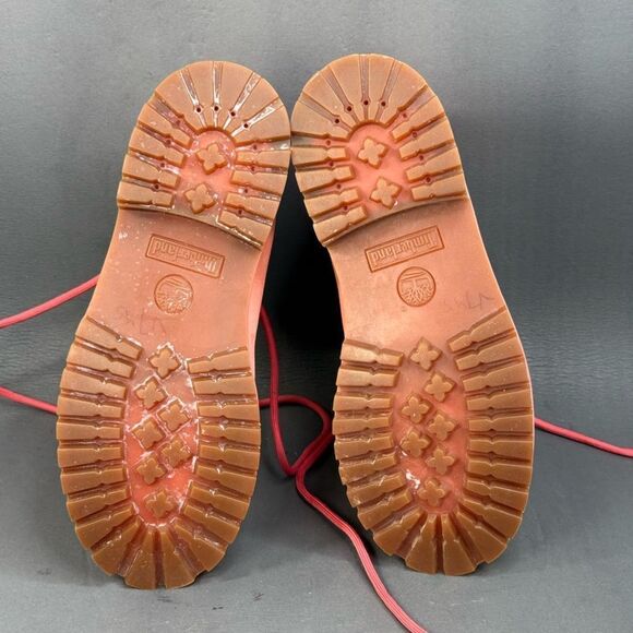 Timberland womens 6" leather Premium Boot shoes size 5 - Picture 9 of 9